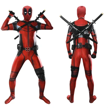 Deadpool Costume Spandex Zentai Bodysuit Full Set Uniform Halloween Cosplay Suit Adult Unisex
Deadpool Costume Spandex Zentai Bodysuit Full Set Uniform Halloween Cosplay Suit Adult Unisex