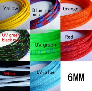 5M Long 6mm Wide Green Nylon Braided Elastic Expandable Sleeving Cable Harness
5M Long 6mm Wide Green Nylon Braided Elastic Expandable Sleeving Cable Harness