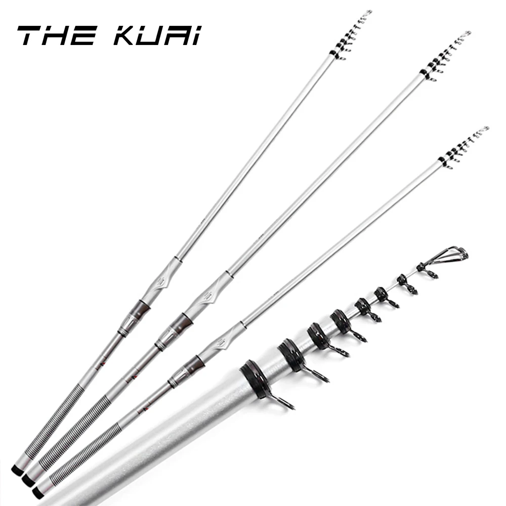 DOAO Rock Fishing Rod 3.6-7.2M High carbon Super Hard Telescopic Fishing Rod for Big Fish Baitcasting Rod Sea Rod Medium Fast
DOAO Rock Fishing Rod 3.6-7.2M High carbon Super Hard Telescopic Fishing Rod for Big Fish Baitcasting Rod Sea Rod Medium Fast