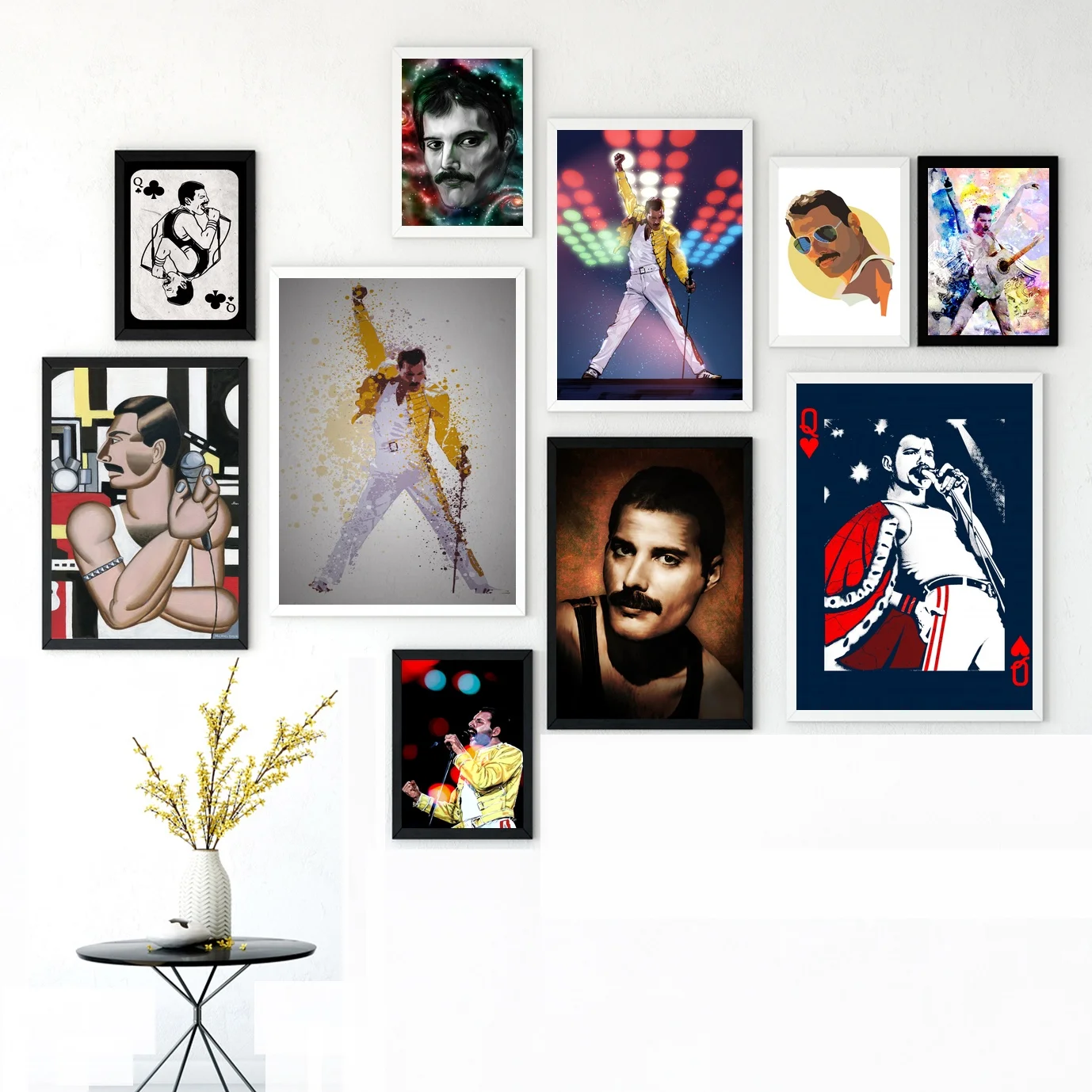 Freddie Mercury Singer Canvas Fabric Poster Prints Home Wall Decor Painting 24x36 Inches
Freddie Mercury Singer Canvas Fabric Poster Prints Home Wall Decor Painting 24x36 Inches