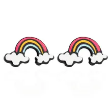 Colorful Earrings for Girls Women Children Kids Cute Earrings Rainbow Ear Studs Pendientes Mujer Moda 2018 Korean Oorbellen
Colorful Earrings for Girls Women Children Kids Cute Earrings Rainbow Ear Studs Pendientes Mujer Moda 2018 Korean Oorbellen