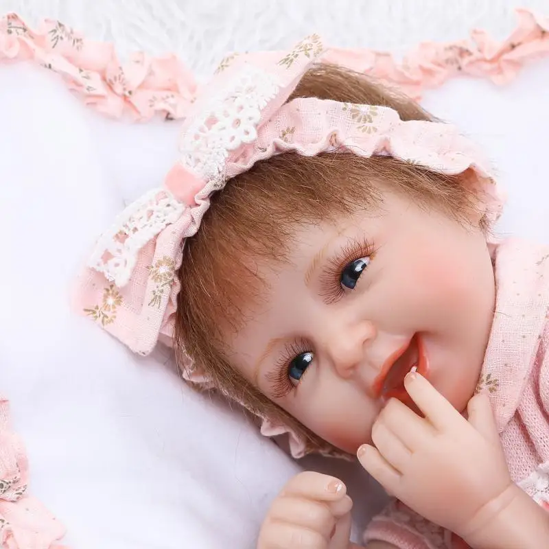 Куклы модель Reborn для мальчиков и девочек новые 40 см винил возрождается кукла