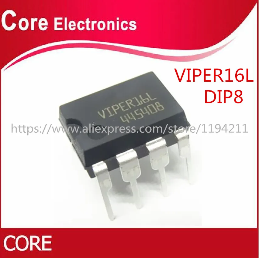 50 шт. VIPER16L VIPER16 DIP-8 Новинка | Электронные компоненты и принадлежности