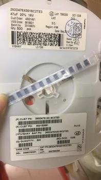 New and original 293D476X0016C2TE3 Cap Tant Solid 47uF 16V C CASE 20% (6 X 3.2 X 2.5mm) SMD 6032-28
New and original 293D476X0016C2TE3 Cap Tant Solid 47uF 16V C CASE 20% (6 X 3.2 X 2.5mm) SMD 6032-28