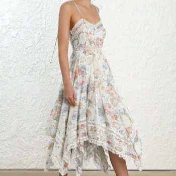 New sukienka Summer 2019 Women's Fashion Runway Beach Asymmetrical Dress Lady Embroidery Flowers Boho Holiday Vestidos
New sukienka Summer 2019 Women's Fashion Runway Beach Asymmetrical Dress Lady Embroidery Flowers Boho Holiday Vestidos