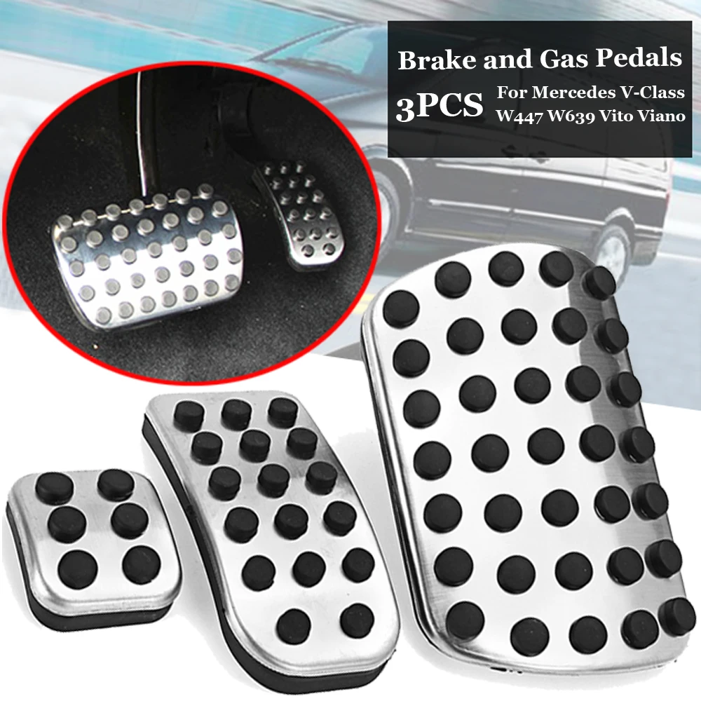 Viano W447 Brake Pedal W639 Cover Accessory Foot Silver+Black Vito For Mercedes V-Class Practical Tackle Stock
Viano W447 Brake Pedal W639 Cover Accessory Foot Silver+Black Vito For Mercedes V-Class Practical Tackle Stock