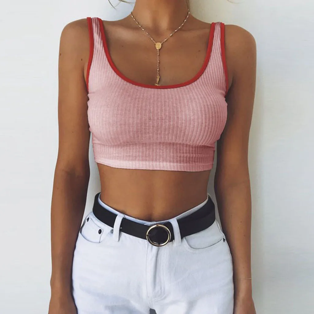 Summer Fashion Women crop top Fashion Summer Sleeveless Tank Tops Vest Sport holiday party crop top cropped feminino streetwear
Summer Fashion Women crop top Fashion Summer Sleeveless Tank Tops Vest Sport holiday party crop top cropped feminino streetwear