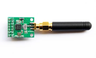 NRF905 smaller and more stable wireless transceiver module, containing an external antenna
NRF905 smaller and more stable wireless transceiver module, containing an external antenna