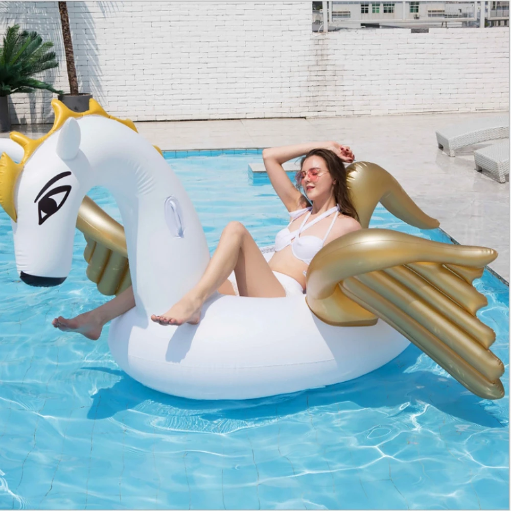270cm Giant Inflatable Pegasus Ride-on Pool Float for adult Inflatable Pegasus Flamingo Island family Beach Lounger Water fun
270cm Giant Inflatable Pegasus Ride-on Pool Float for adult Inflatable Pegasus Flamingo Island family Beach Lounger Water fun