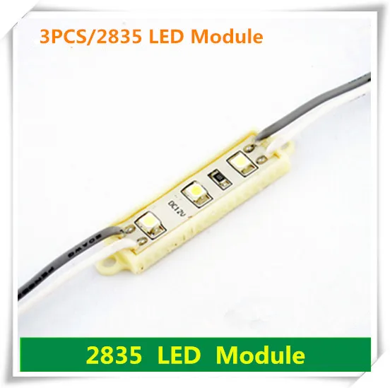 500pcs/lot Small Size 2835 LED module for channel letter and advertising sign 39*12*5mm waterproof DC12V Mini Led Module | Лампы и