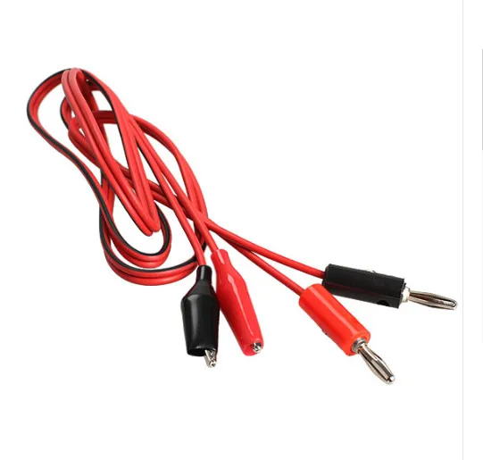 1 Pair Alligator Testing Cord Lead Clip to Banana Plug for Multimeter Test #WP0604
1 Pair Alligator Testing Cord Lead Clip to Banana Plug for Multimeter Test #WP0604