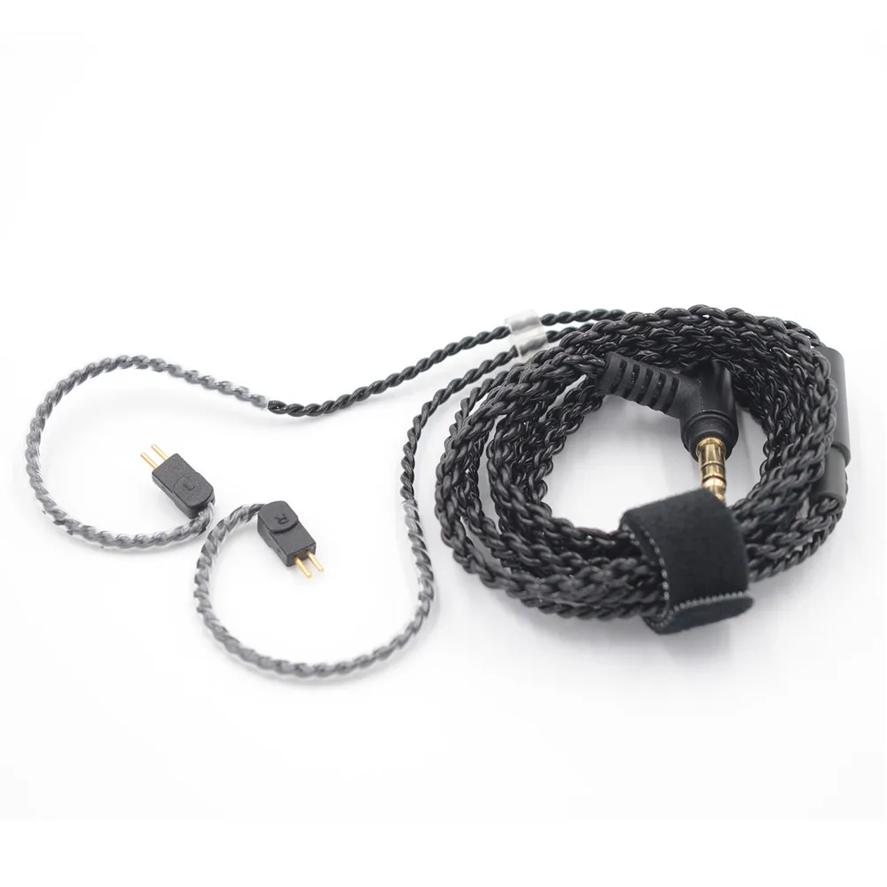 BQEYZ HiFi наушники 0 78 мм 2Pin разъем 3 5 Замена кабеля|Аксессуары для наушников| |