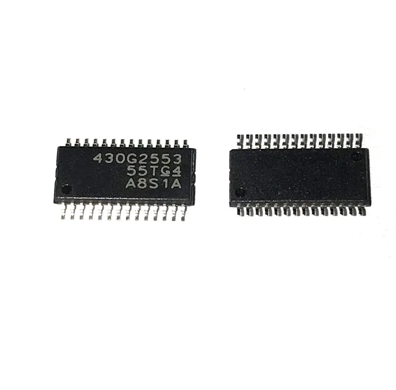 10pcs/Lot MSP430 MSP430G2xx Microcontroller IC 16-Bit 16MHz 16KB (16K x 8) FLASH 20-TSSOP MSP430G2553IPW
10pcs/Lot MSP430 MSP430G2xx Microcontroller IC 16-Bit 16MHz 16KB (16K x 8) FLASH 20-TSSOP MSP430G2553IPW