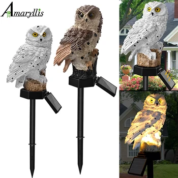 Owl Shape Solar Light Outdoor Waterproof Garden Decoration Animal Solar Lamp Warm White Lighting Lights For Yard Lawn
Owl Shape Solar Light Outdoor Waterproof Garden Decoration Animal Solar Lamp Warm White Lighting Lights For Yard Lawn