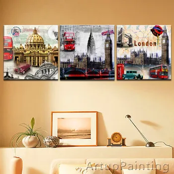LARGE 3 Panels Art Canvas Print beautiful New York London Pairs Pisa City Home Decor Cityscape wall Decal Ready to Frame
LARGE 3 Panels Art Canvas Print beautiful New York London Pairs Pisa City Home Decor Cityscape wall Decal Ready to Frame