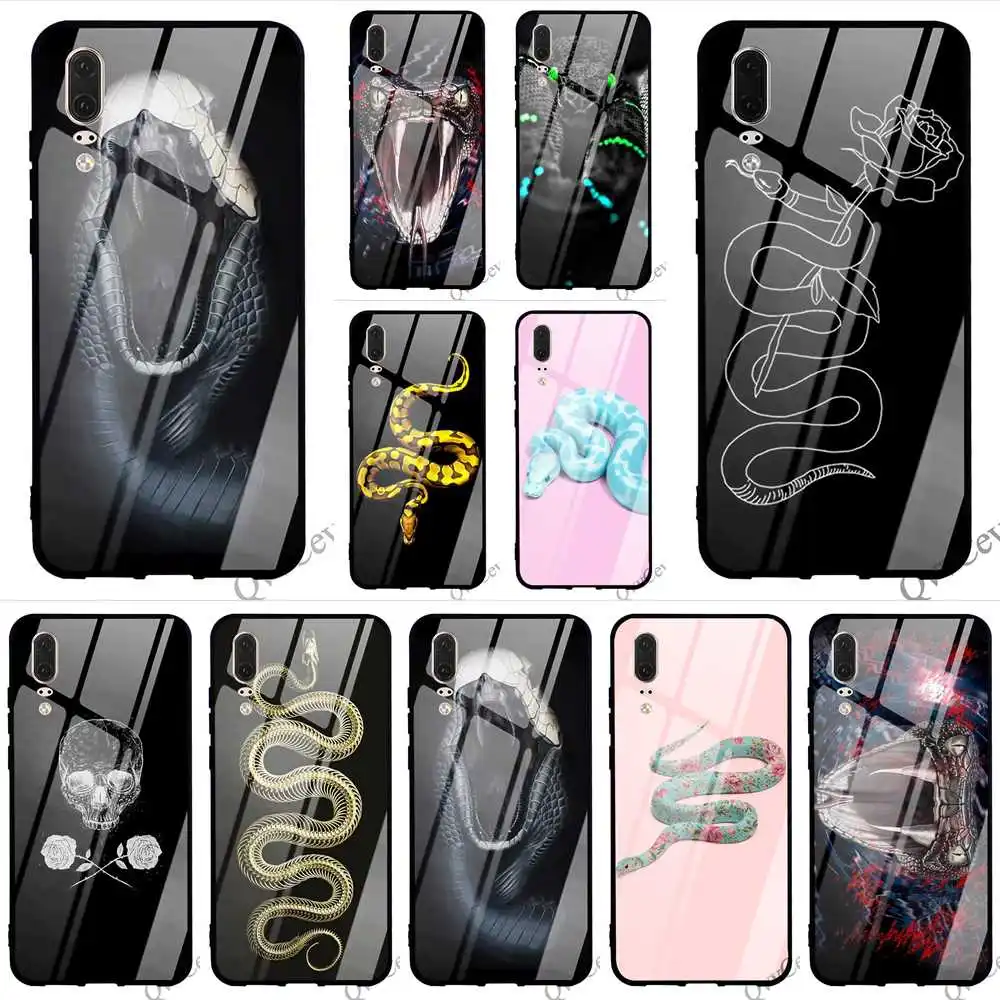 Hybrid Skull snake Tempered Glass Phone Case for Huawei P10 Lite Cover 10 7A Y6 Y9 Honor 9 P20 P Smart Mate 20 Pro TPU
Hybrid Skull snake Tempered Glass Phone Case for Huawei P10 Lite Cover 10 7A Y6 Y9 Honor 9 P20 P Smart Mate 20 Pro TPU
