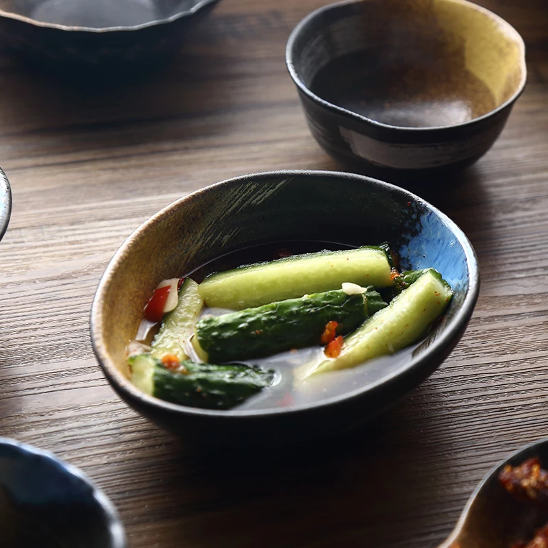 NIMITIME Japanese Style Hand-painted Ceramic Household Rice Bowl Salad Sushi Dinner Bowl Tableware
NIMITIME Japanese Style Hand-painted Ceramic Household Rice Bowl Salad Sushi Dinner Bowl Tableware