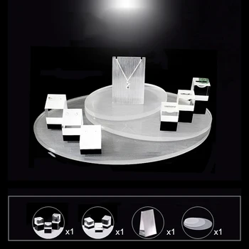 Acrylic Jewelry Set Display Rack Earring Stand Jewellery Case Ring Organizer Necklace Stands Props
Acrylic Jewelry Set Display Rack Earring Stand Jewellery Case Ring Organizer Necklace Stands Props