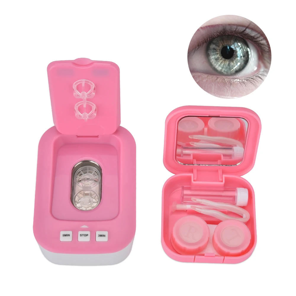 USB Connect Mini Ultrasonic Contact Lens Cleaner Kit Health Care Household Automatic Ultrasonic Faster Cleaning Device
USB Connect Mini Ultrasonic Contact Lens Cleaner Kit Health Care Household Automatic Ultrasonic Faster Cleaning Device
