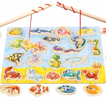 Baby Educational Toys 32Pcs Wooden Magnetic Fishing Toy Set Kids Child Model Educational Fishing Toy Birthday/Christmas Gifts
Baby Educational Toys 32Pcs Wooden Magnetic Fishing Toy Set Kids Child Model Educational Fishing Toy Birthday/Christmas Gifts