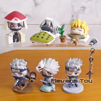 6pcs/set Anime Naruto Hatake Kakashi Uzumaki Naruto Action Figure Toys Model Car Decoration Dolls
6pcs/set Anime Naruto Hatake Kakashi Uzumaki Naruto Action Figure Toys Model Car Decoration Dolls