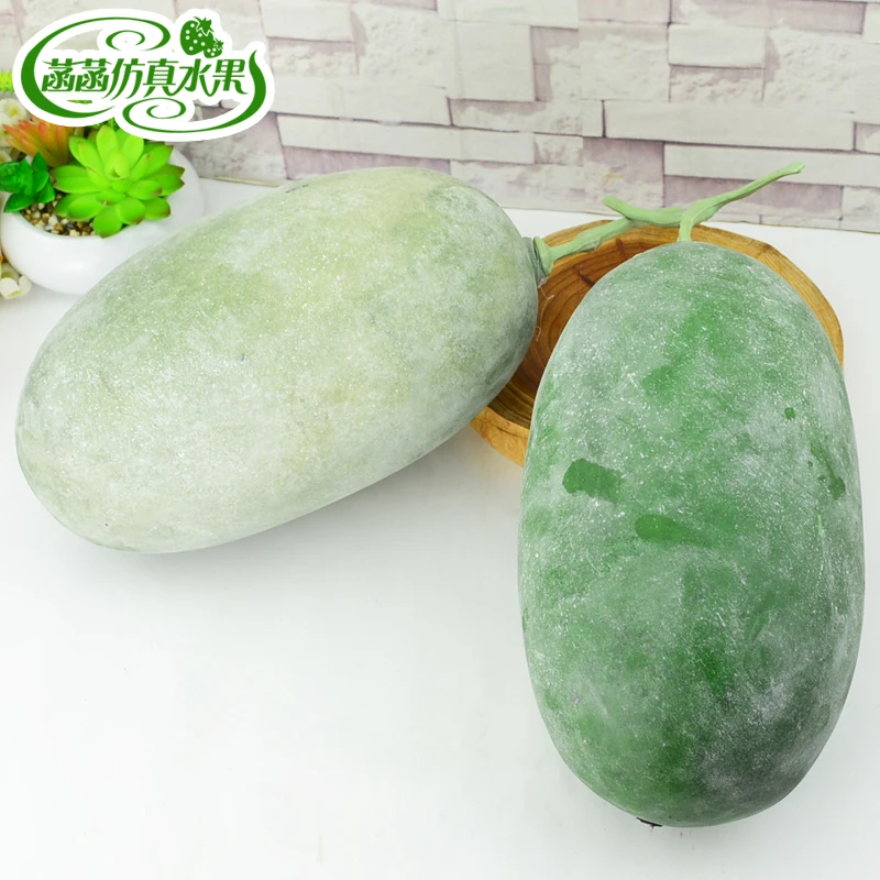 Artificial vegetable food model decoration photography props foam big white gourd
Artificial vegetable food model decoration photography props foam big white gourd