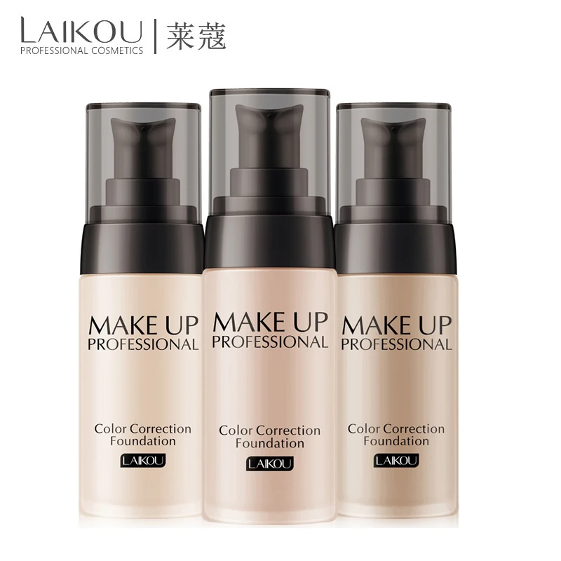 LAIKOU Foundation Makeup Base Face Cream Liquid Foundation Concealer Whitening Moisturizer Oil control Waterproof Maquiagem 40g
LAIKOU Foundation Makeup Base Face Cream Liquid Foundation Concealer Whitening Moisturizer Oil control Waterproof Maquiagem 40g