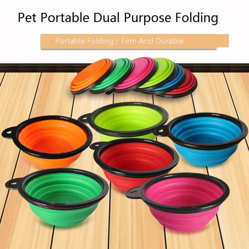 1PC Folding Silicone Dog Bowl Outfit Portable Travel Bowl For Dog Feeder Utensils Small Mudium Dog Bowls Pet Accessories
1PC Folding Silicone Dog Bowl Outfit Portable Travel Bowl For Dog Feeder Utensils Small Mudium Dog Bowls Pet Accessories