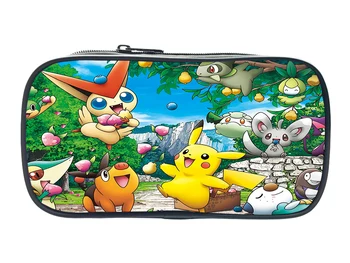 Pokemon Pikachu Pencil Case Students Makeup Bags Eevee Fashion Cute High Quality Pencil Holder Boys Girls Stationery Storage
Pokemon Pikachu Pencil Case Students Makeup Bags Eevee Fashion Cute High Quality Pencil Holder Boys Girls Stationery Storage