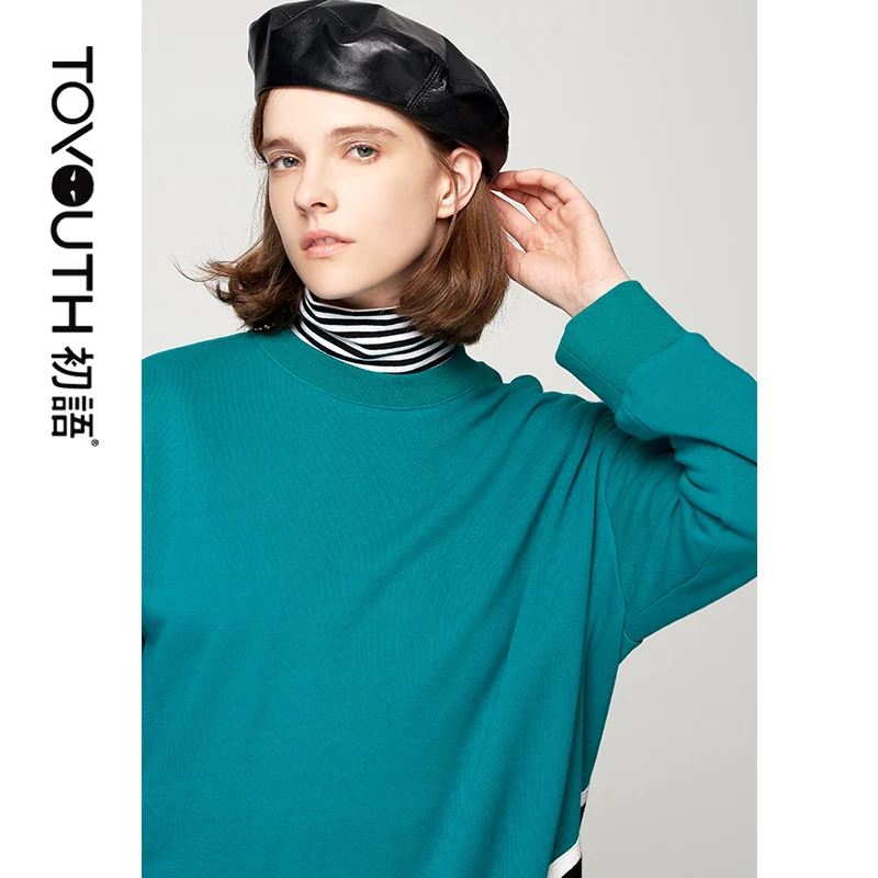Toyouth Autumn Patchwork Striped Slid Sweatshirts for Women Long Sleeve O-Neck Korean Female Tops Oversized Harajuku Pullovers
Toyouth Autumn Patchwork Striped Slid Sweatshirts for Women Long Sleeve O-Neck Korean Female Tops Oversized Harajuku Pullovers