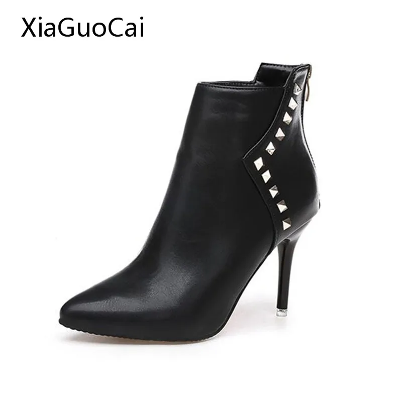 Bling Pu Leather Women Sexy Boots High Heels Zipper Shoes Warm Fur Winter Boots for Women X1022 35
Bling Pu Leather Women Sexy Boots High Heels Zipper Shoes Warm Fur Winter Boots for Women X1022 35