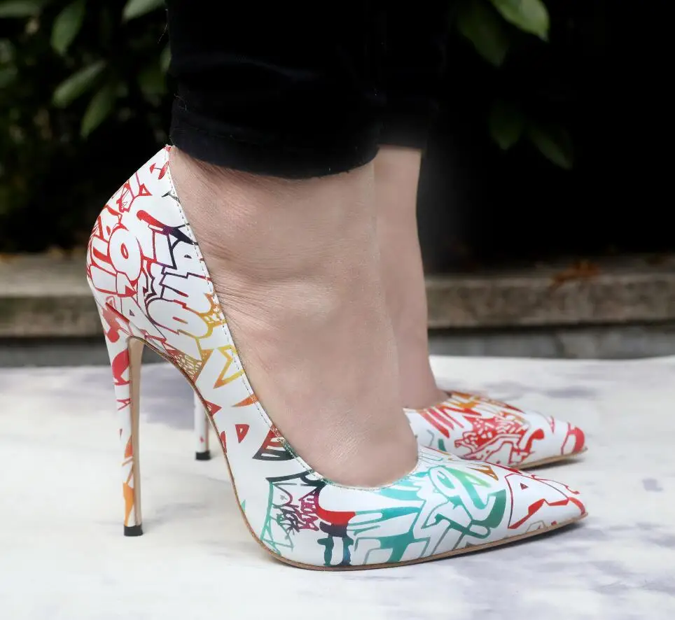 Women Pumps High Heels Sexy High Heels Shoes Print Stiletto Pumps Fashion Luxury Wedding Party Shoes Euro 42
Women Pumps High Heels Sexy High Heels Shoes Print Stiletto Pumps Fashion Luxury Wedding Party Shoes Euro 42