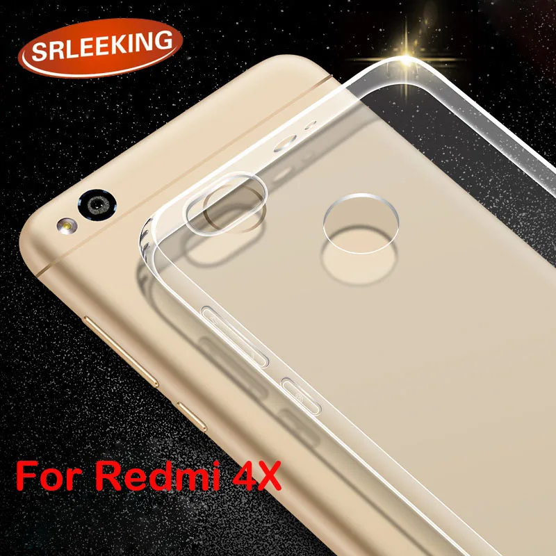 SRLEEKING For Xiaomi Redmi 4X Case Cover Ultra-thin Transparent TPU Soft Cover Phone Case For Xiaomi Redmi 4X Back Cover Case
SRLEEKING For Xiaomi Redmi 4X Case Cover Ultra-thin Transparent TPU Soft Cover Phone Case For Xiaomi Redmi 4X Back Cover Case
