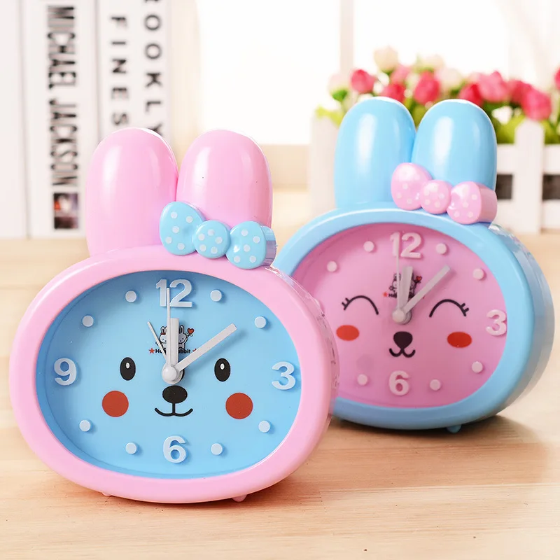 Free shipping Cartoon Rabbit Children Student Desktop Plastic Ornaments Alarm Clock
Free shipping Cartoon Rabbit Children Student Desktop Plastic Ornaments Alarm Clock