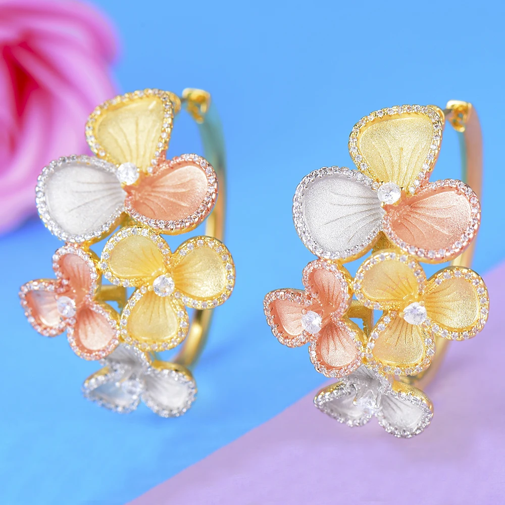 GODKI Luxury Flower AAA Cubic Zircon Statement Big Hoop Earrings For Women Wedding DUBAI Bridal Square Circle Hoop Earrings 2019
GODKI Luxury Flower AAA Cubic Zircon Statement Big Hoop Earrings For Women Wedding DUBAI Bridal Square Circle Hoop Earrings 2019