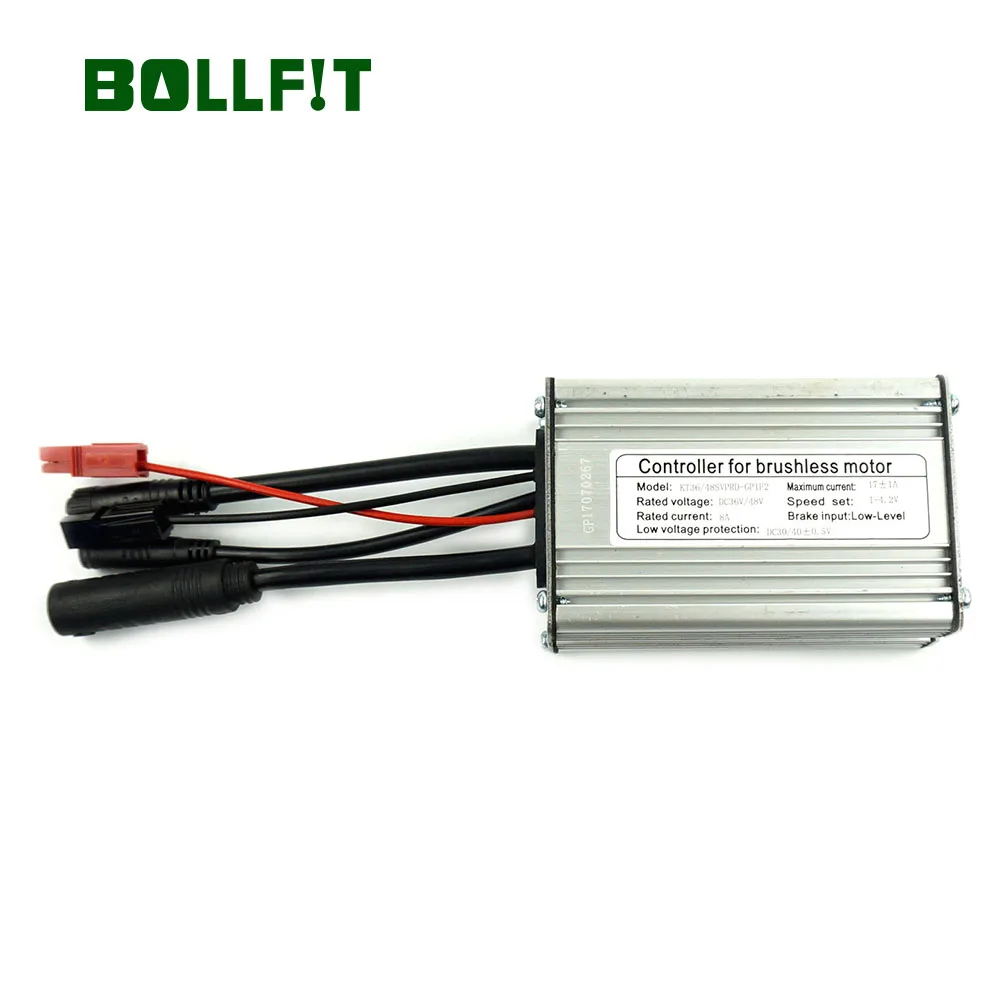 BOLLFIT ebike Controller 36/48V 17A Whole Water Proof 6 Better Mosfets KT kunteng 350W Motor Electric Bicycle Accessories
BOLLFIT ebike Controller 36/48V 17A Whole Water Proof 6 Better Mosfets KT kunteng 350W Motor Electric Bicycle Accessories
