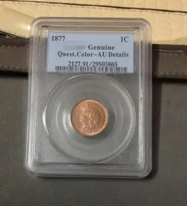 Wholesale Genuine /VF20 /VF30 1877 Small Cents Indian Head Cents Coin /FREE SHIPPIN
Wholesale Genuine /VF20 /VF30 1877 Small Cents Indian Head Cents Coin /FREE SHIPPIN