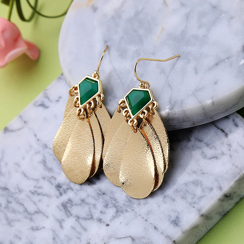 New Design Geometry Round Tassel Earrings For Women Charm Gold Color Multi-layer Water Drop Earrings Jewelry Accessories
New Design Geometry Round Tassel Earrings For Women Charm Gold Color Multi-layer Water Drop Earrings Jewelry Accessories