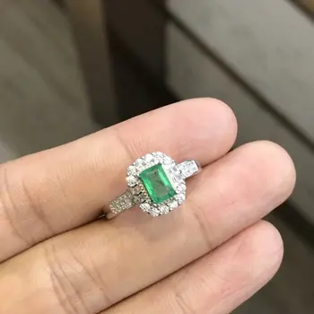 New Jewelry Qi Xuan_Fashion Jewelry_Colombia Green Stone Simple Rings_S925 Solid Silver Woman Rings_Factory Directly Sales
New Jewelry Qi Xuan_Fashion Jewelry_Colombia Green Stone Simple Rings_S925 Solid Silver Woman Rings_Factory Directly Sales