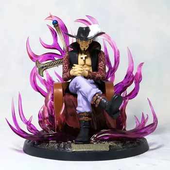 20cm high quality Statue One Piece Dracule Mihawk PVC Action Figure Hawkeye Sitting position Ver. Collection Model Toys
20cm high quality Statue One Piece Dracule Mihawk PVC Action Figure Hawkeye Sitting position Ver. Collection Model Toys