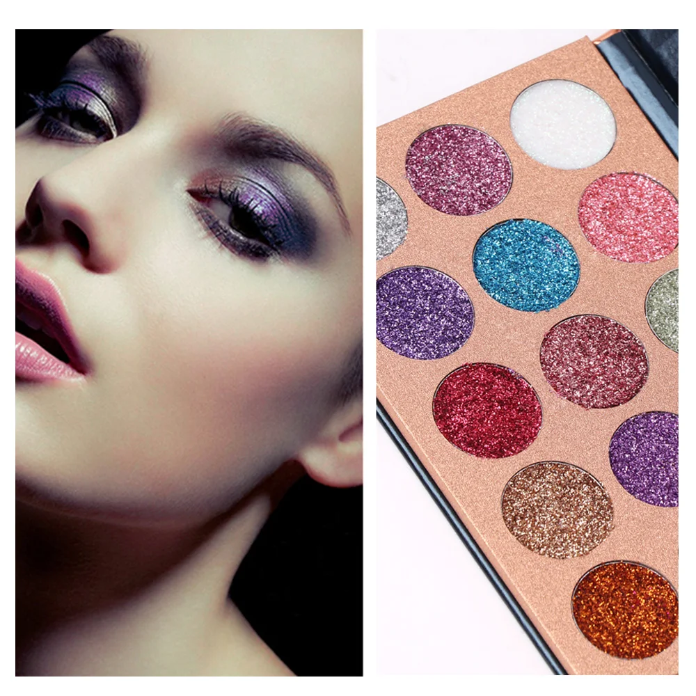 Diamond Glitter Eyeshadow Makeup Palette (2)