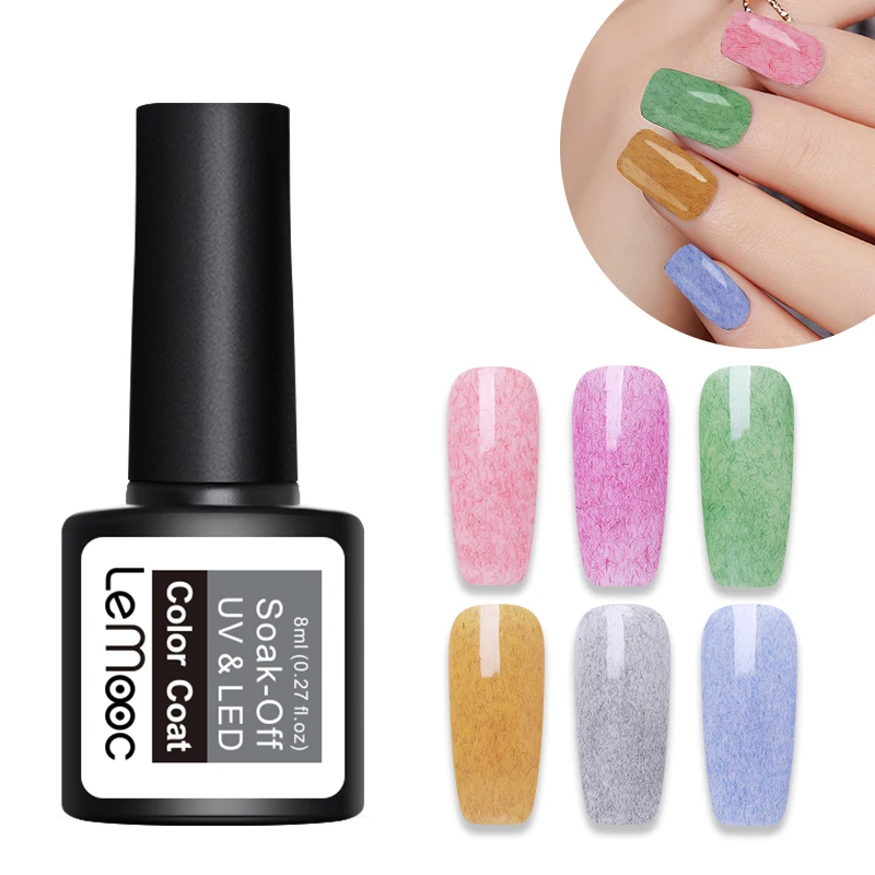 LEMOOC 8ml Nail Polish for Nails Manicure Hairy Soak Off Gel Nail Polishes UV Led Lamp Varnish UV LED Nail Gel Lacquers
LEMOOC 8ml Nail Polish for Nails Manicure Hairy Soak Off Gel Nail Polishes UV Led Lamp Varnish UV LED Nail Gel Lacquers