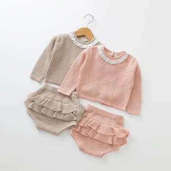 Auutumn New Baby Boy Girl Clothing Set Toddler Infant Knited Cotton Tops+Pants 2pcs Baby Girls Clothes 0-24M Children Clothing
Auutumn New Baby Boy Girl Clothing Set Toddler Infant Knited Cotton Tops+Pants 2pcs Baby Girls Clothes 0-24M Children Clothing