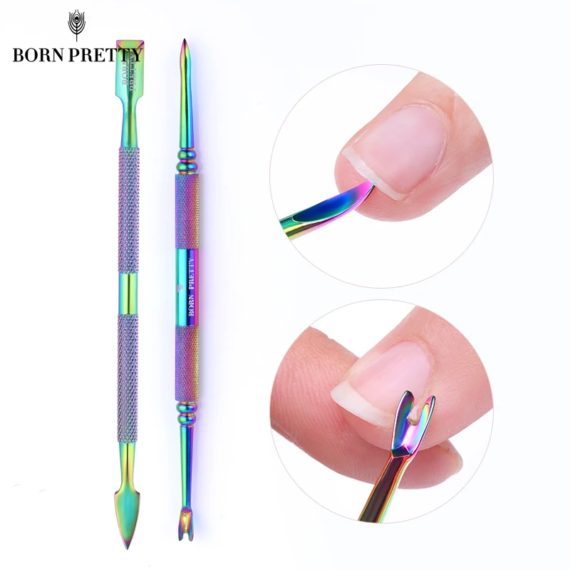 BORN PRETTY Chameleon Double-ended Dead Skin Trimmer Fork Cuticle Remover Manicure Pedicure Nail Art Tools
BORN PRETTY Chameleon Double-ended Dead Skin Trimmer Fork Cuticle Remover Manicure Pedicure Nail Art Tools