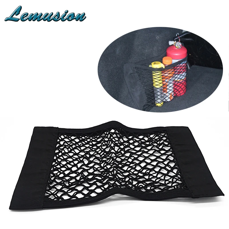 Car-styling 1X Car Trunk luggage Net Paste net bag For Mercedes w203 w211 Ford focus 2 3 Nissan qashqai juke Accessories
Car-styling 1X Car Trunk luggage Net Paste net bag For Mercedes w203 w211 Ford focus 2 3 Nissan qashqai juke Accessories