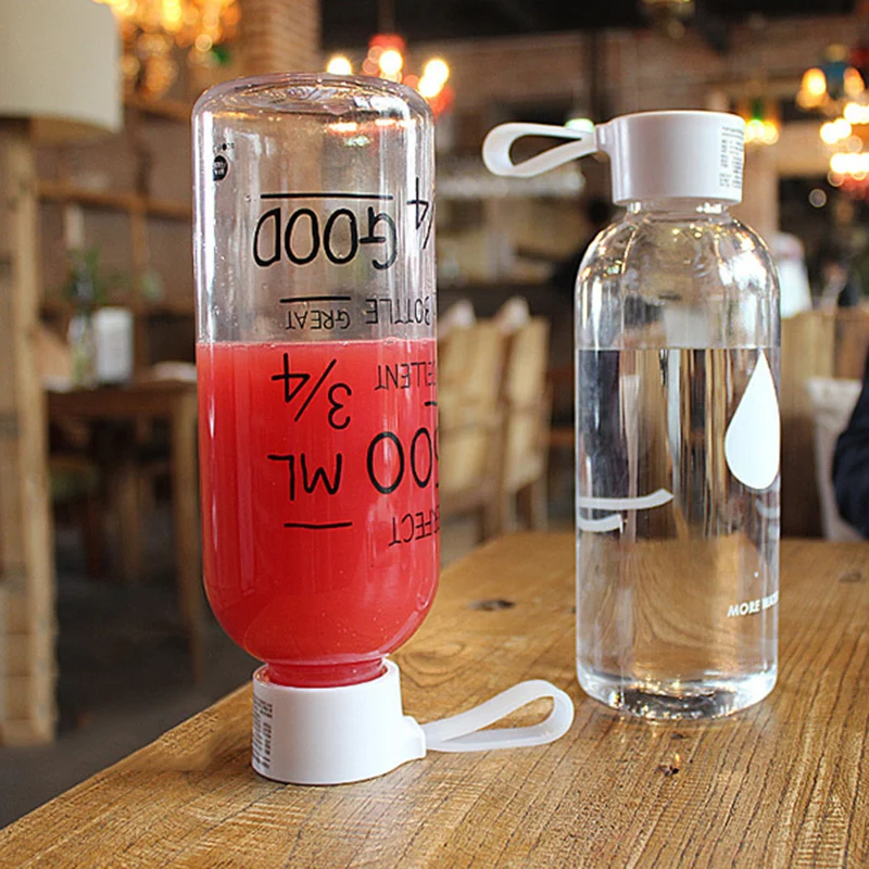 Keythemelife-1PCS-Portable-Plastic-Water-Bottles-Outdoor-Space-Water-Bottles-600ML-Beverage-Tea-Juice-Water-Bottles (5)