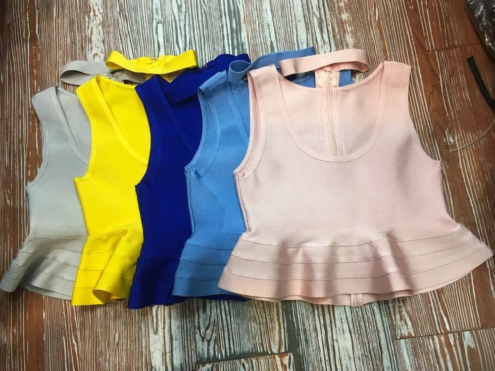 Fashion Ruffles Sleeveless Short Women Bandage Tops Celebrity Back Zipper Sexy 2019 Summer Stylish Nightclub Tank Crop Tops
Fashion Ruffles Sleeveless Short Women Bandage Tops Celebrity Back Zipper Sexy 2019 Summer Stylish Nightclub Tank Crop Tops