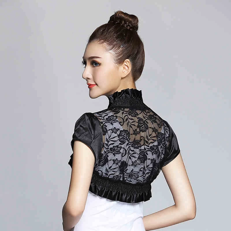 2017 Women Lace Patchwork Cardigans Summer Ladies Elegant Thin Boleros Short Small Shawl Short Sleeve Hollow out Jackets H003
2017 Women Lace Patchwork Cardigans Summer Ladies Elegant Thin Boleros Short Small Shawl Short Sleeve Hollow out Jackets H003