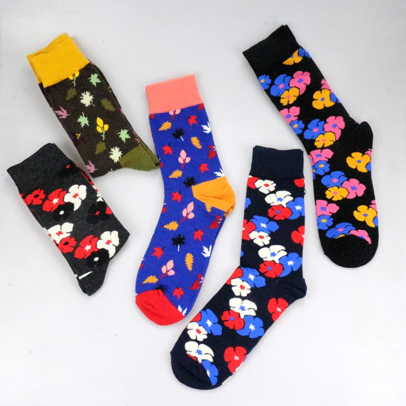 2018 Premium Fancy Happy Socks Colorful Flower Leaves Personality Funny Women Men Unisex Plant Socks Cotton Cozy Socks Female
2018 Premium Fancy Happy Socks Colorful Flower Leaves Personality Funny Women Men Unisex Plant Socks Cotton Cozy Socks Female