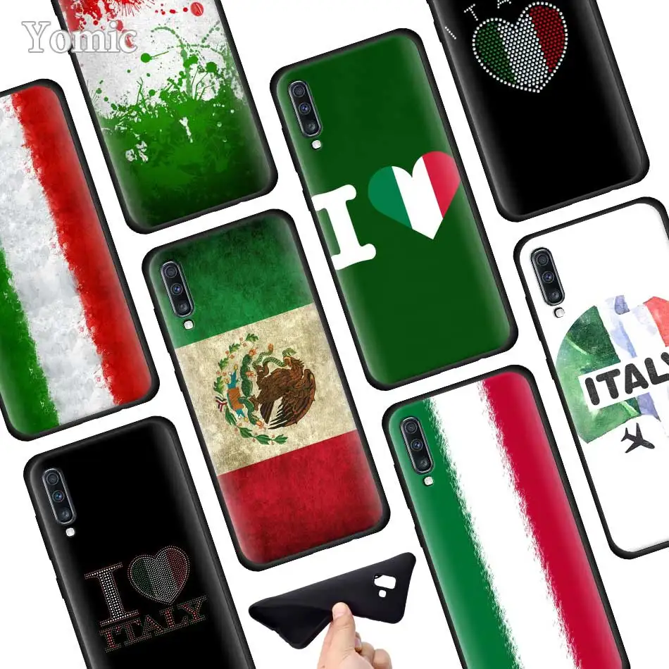 Italy flag Silicone Soft Phone Case for Samsung Galaxy A50 A40 A70 A30 A20 A80 A6 A7 A8 Plus 2018 Back Case
Italy flag Silicone Soft Phone Case for Samsung Galaxy A50 A40 A70 A30 A20 A80 A6 A7 A8 Plus 2018 Back Case